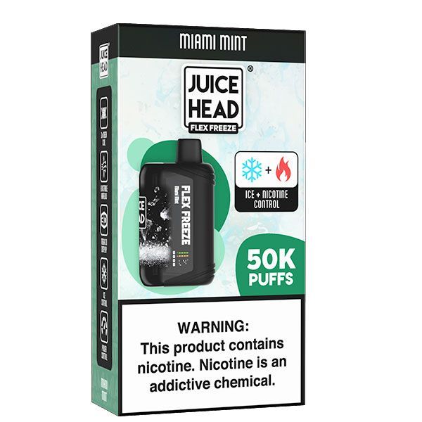 Juice Head Flex Freeze 50K Disposable – Wholesale Vaping Supply