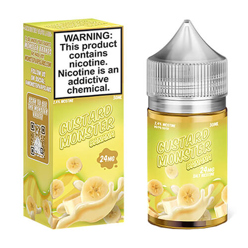 Custard Monster eJuice Synthetic SALT - Banana - 30ml