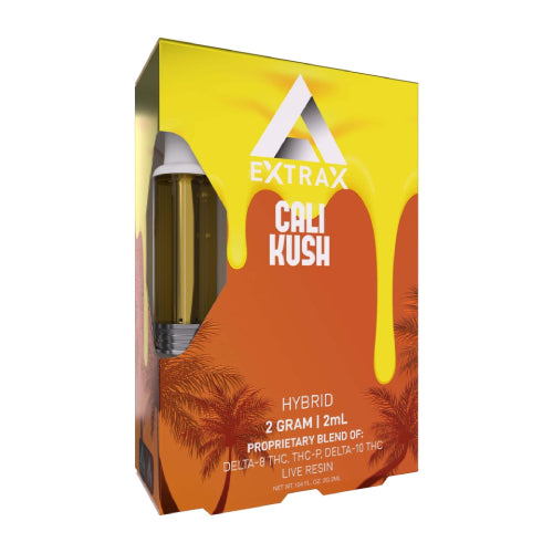 Delta Extrax Extra Resin Cartridges Cali Kush Wholesale Vaping Supply