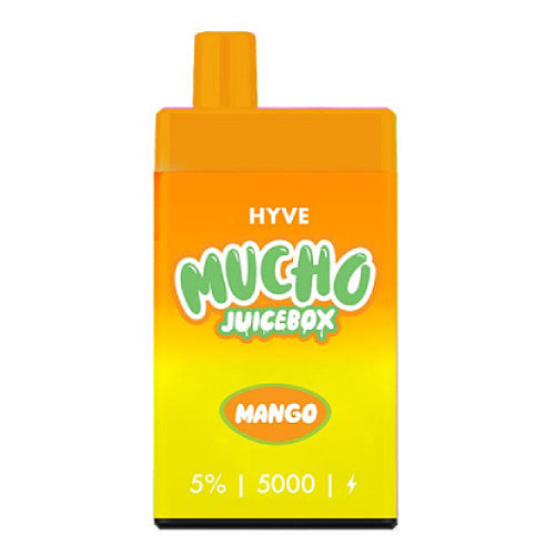 Hyve 5K x MUCHO JuiceBox Disposable Vape Device Mango (5 Pack