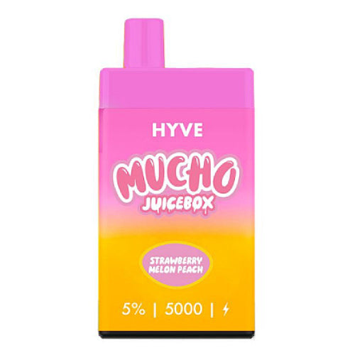 Hyve 5K x MUCHO JuiceBox Disposable Vape Device Strawberry Melon P