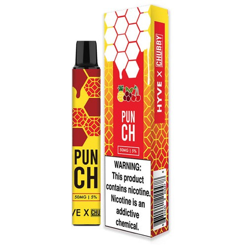 Hyve x Chubby Disposable Vape Device PUNCH (10 Pack) Wholesale