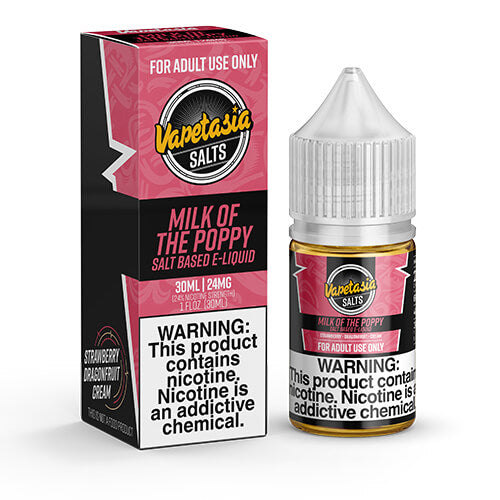 Vapetasia eJuice SALTS - Milk of the Poppy - 30ml