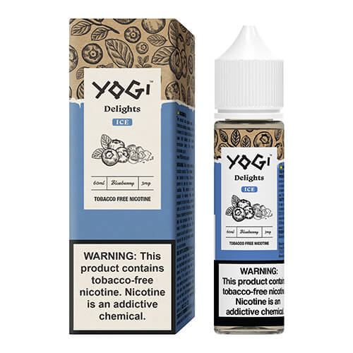 Yogi Delights Synthetic eLiquid - Blueberry Ice - 60ml