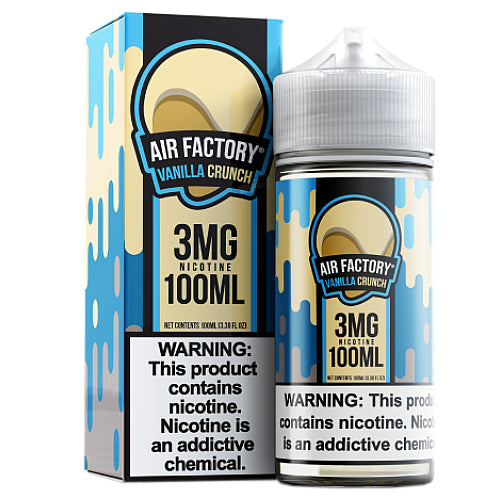 Air Factory Synthetic Vanilla Crunch 100ml Wholesale Vaping Supply