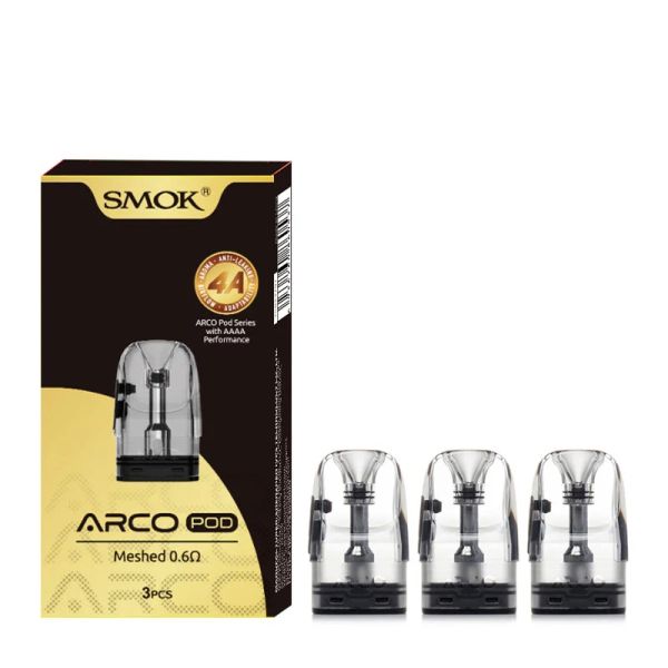 Smok Arco 3mL Meshed Pod - 3 Pack