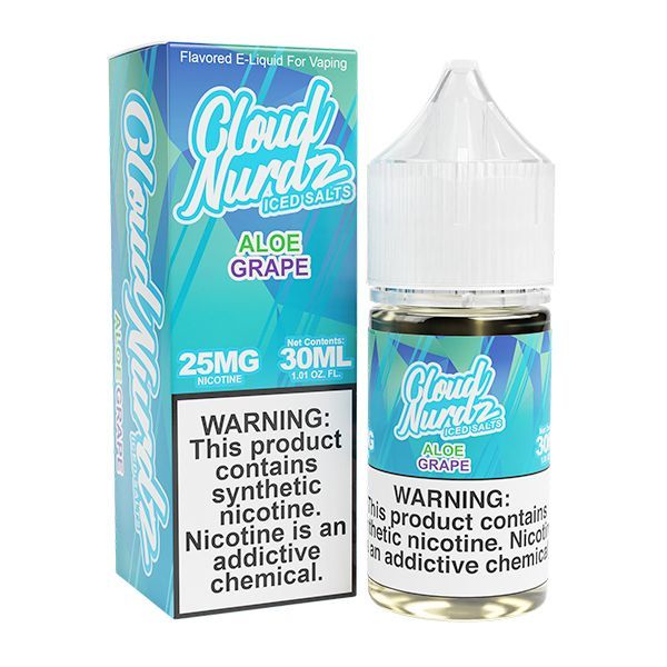 Cloud Nurdz Salts - Aloe Grape Iced