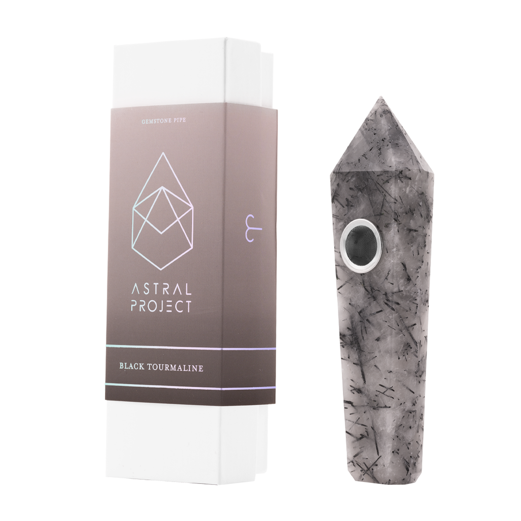 Astral Project Gemstone Hand Pipe