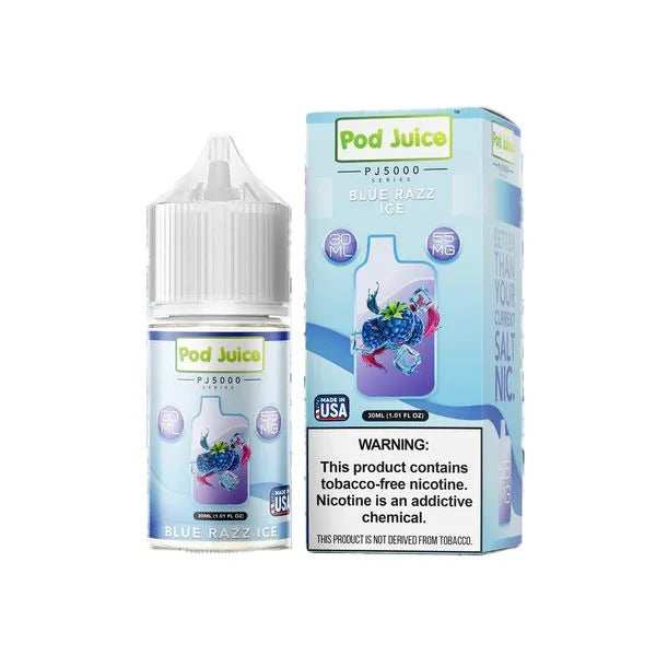 Pod Juice PJ5000 - Blue Razz Ice
