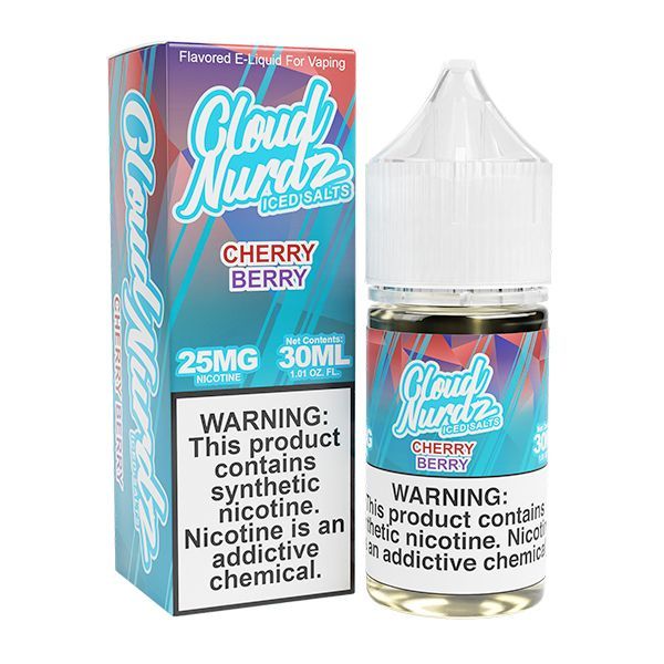 Cloud Nurdz Salts - Cherry Berry Iced