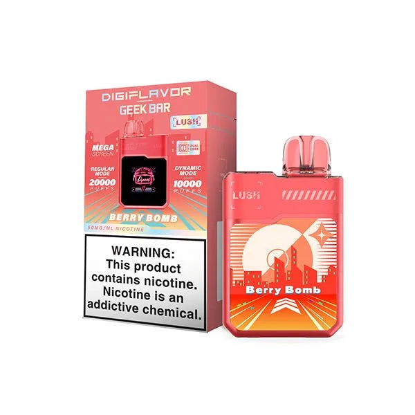 DigiFlavor x Geek Bar Lush Disposable - 1 Pack Wholesale Vaping Supply DigiFlavor x Geek Bar Lush Disposable - 1 Pack Wholesale Vaping Supply