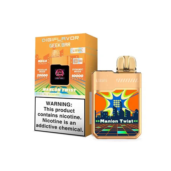 DigiFlavor x Geek Bar Lush Disposable - 1 Pack Wholesale Vaping Supply DigiFlavor x Geek Bar Lush Disposable - 1 Pack Wholesale Vaping Supply