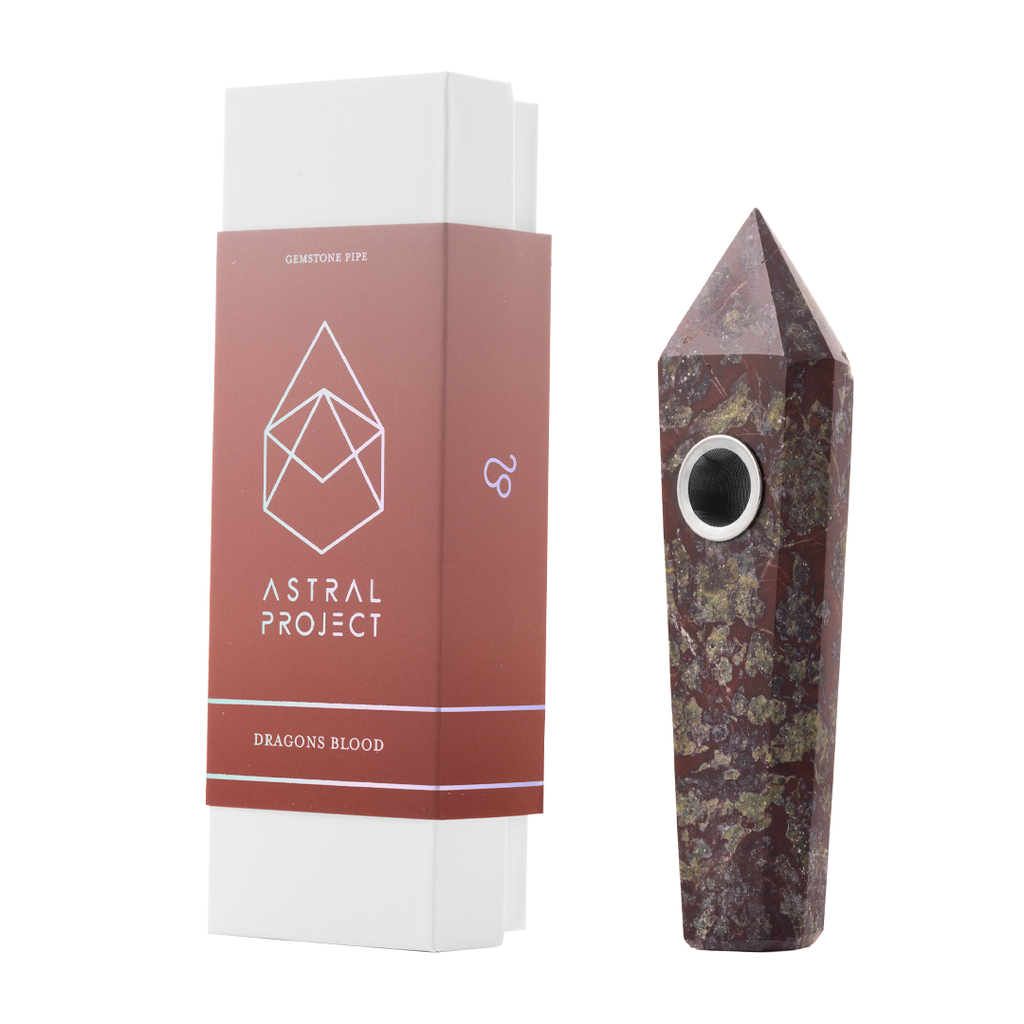 Astral Project Gemstone Hand Pipe