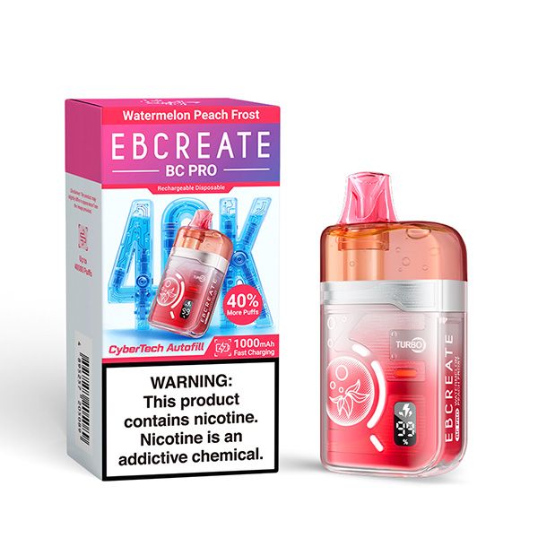 EBCreate BC Pro 40K Disposable Wholesale Vaping Supply EBCreate BC Pro 40K Disposable Wholesale Vaping Supply