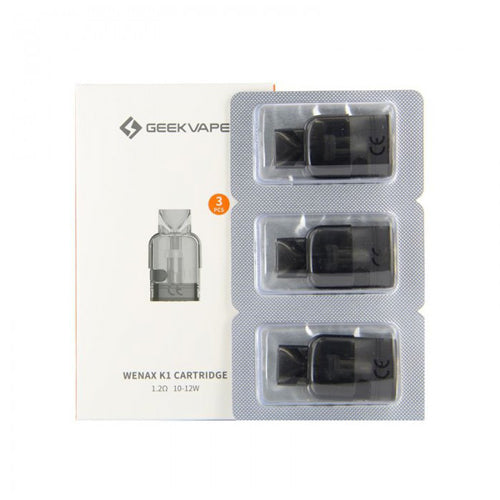 GeekVape Wenax K Series Pods - 3 Pack Wholesale Vaping Supply GeekVape Wenax K Series Pods - 3 Pack Wholesale Vaping Supply