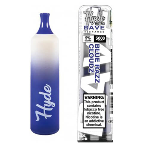 Hyde Retro Rave - Disposable Vape Device - Blue Razz Cloudz