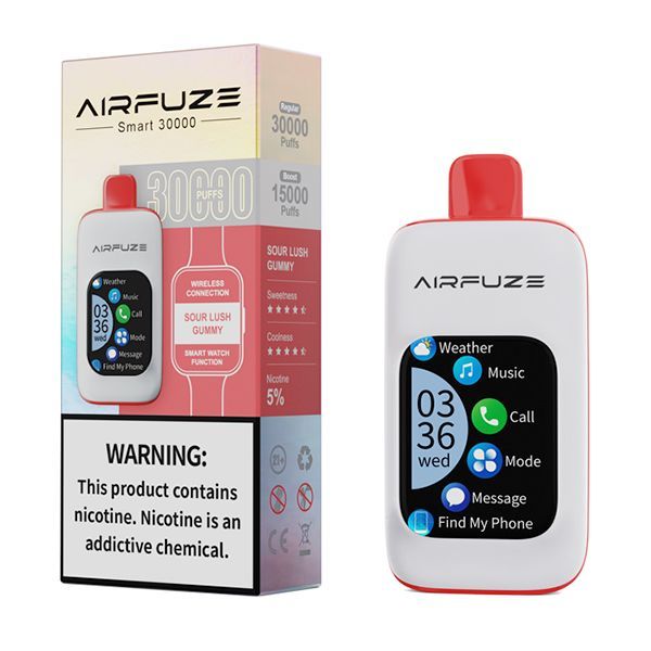 airfuze smart vape app Airfuze Smart Disposable 30,000 Puffs main image 1