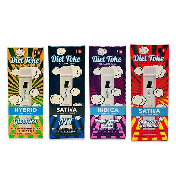 Diet Toke MAX Disposable - 2G - 1 Pack