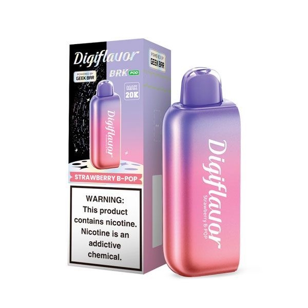 Brk Battery Vape Digiflavor BRK Pod Disposable  Wholesale Vaping Supply Geek  Bar Digiflavor Settings Geek Bar
