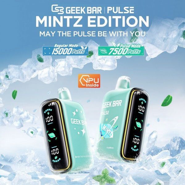 Geek Bar Pulse 15K Disposable - Mintz Edition