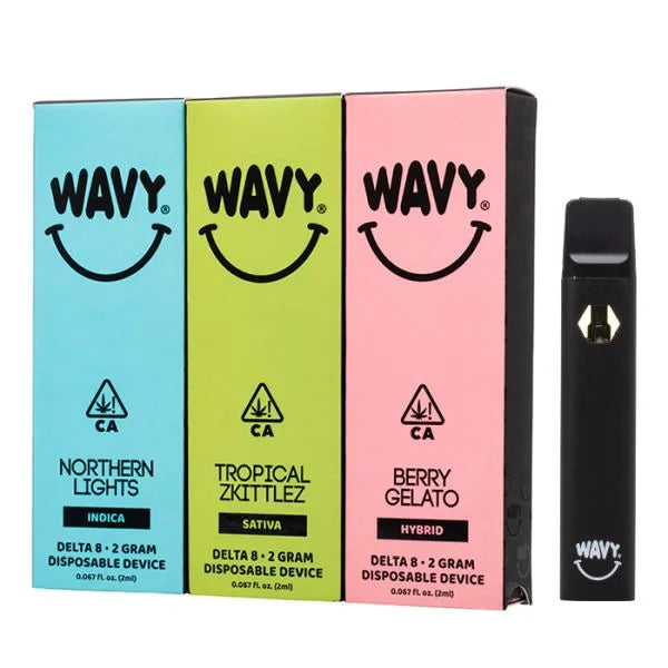 Wavy Delta 8 Disposable - 2G - 1 Pack