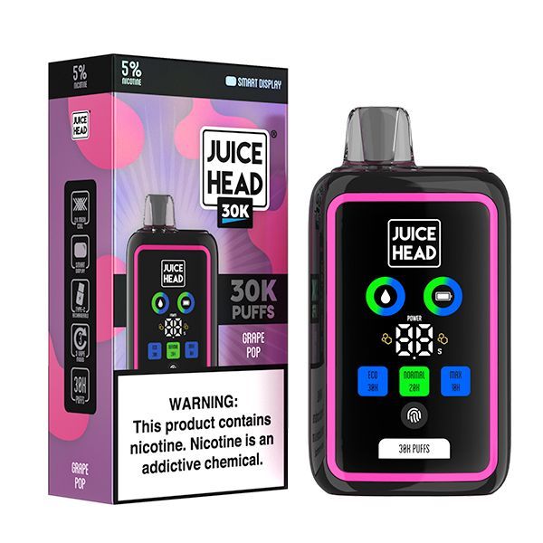 Juice Head 30K Disposable - 1 Pack Wholesale Vaping Supply Juice Head 30K Disposable - 1 Pack Wholesale Vaping Supply