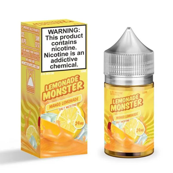 Lemonade Monster Synthetic Salts - Mango Lemonade - 30mL