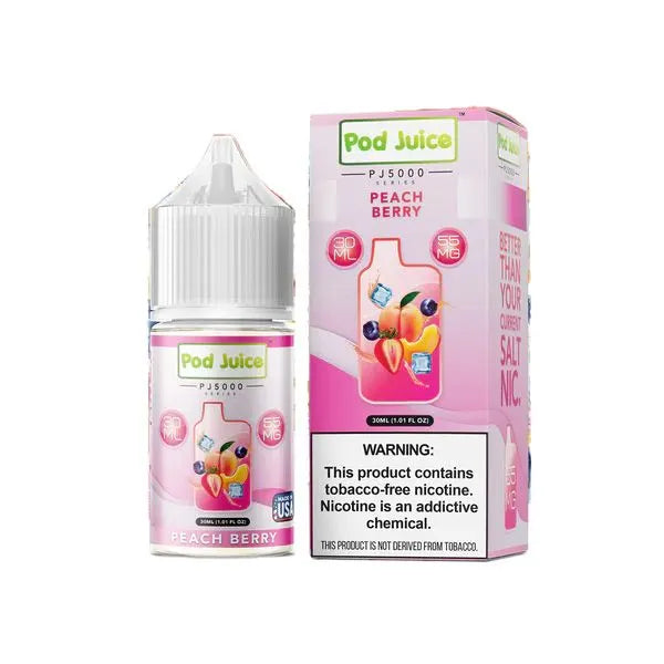 Pod Juice PJ5000 - Peach Berry