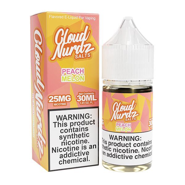 Cloud Nurdz Salts - Peach Melon