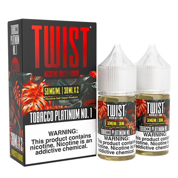 Twist Salts - Tobacco Platinum No. 1 - 2 Pack