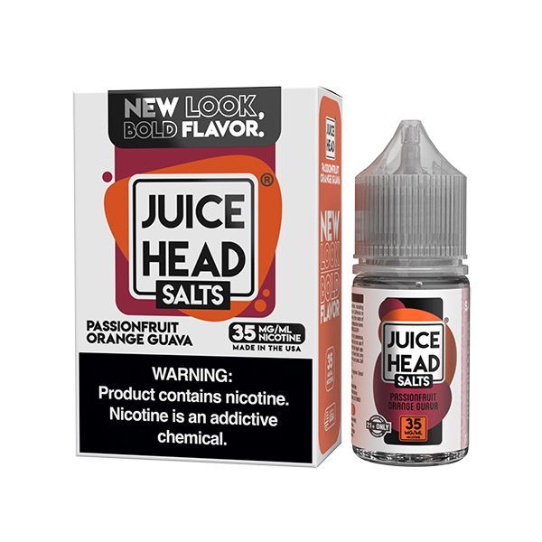 Juice Head Salts - Passionfruit Orange Guava