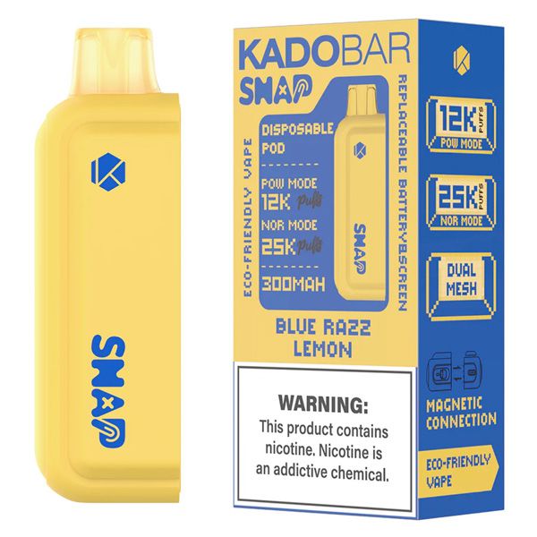 KADO BAR SNAP 25K Disposable Pod Wholesale Vaping Supply KADO BAR SNAP 25K Disposable Pod Wholesale Vaping Supply