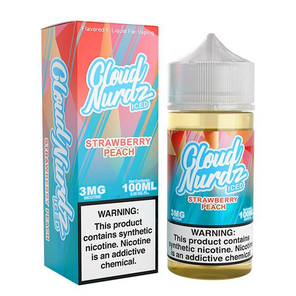 Cloud Nurdz - Strawberry Peach Iced