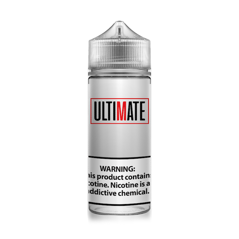 Ultimate Vapor 120ml White | Wholesale Vaping Supply