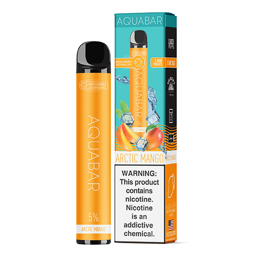 AquaBar NTN - Disposable Vape Device - Arctic Mango - 10 Pack