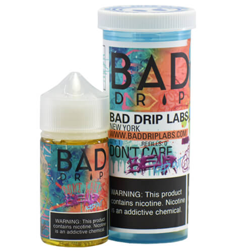 Bad Vape Flavors Bad Drip E-Juice - Don't Care Bear ICED OUT Bad Vape Flavors Bad Drip E-Juice - Don't Care Bear ICED OUT