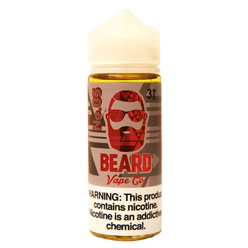 Beard Vape Co. - #05 Strawberry Cheesecake - 120ml