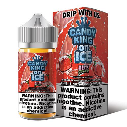 Candy King On Ice eJuice Synthetic - Belts On Ice - 100ml