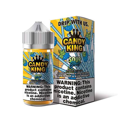 Candy King eJuice Synthetic - Sour Straws - 100ml