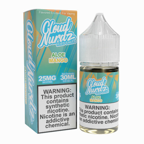 Cloud Nurdz TFN Salt - Aloe Mango Iced - 30mL