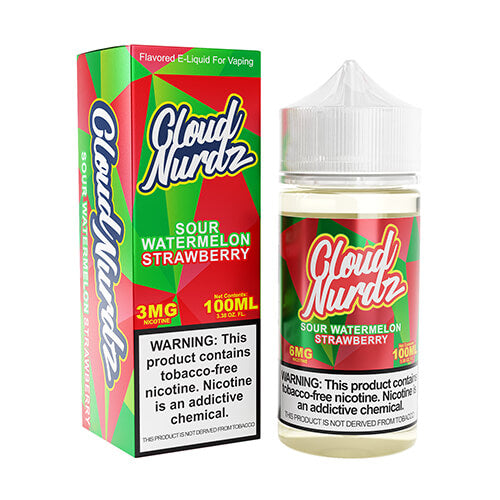 Cloud Nurdz TFN - Sour Watermelon Strawberry - 100mL