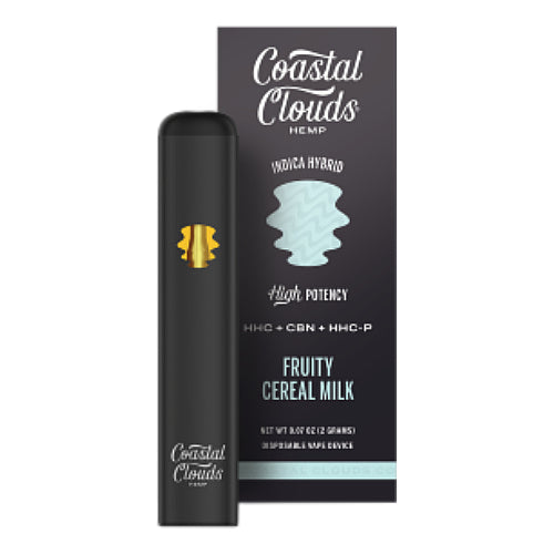 Coastal Clouds - HHC Disposable - Fruity Cereal Milk (5 Pack)