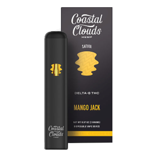 Coastal Clouds - Delta 8 Disposable - Mango Jack (5 Pack)