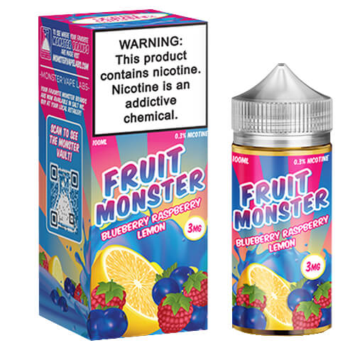 Fruit Monster NTN - Blueberry Raspberry Lemon - 100mL