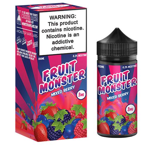 Fruit Monster eJuice Synthetic - Mixed Berry - 100ml