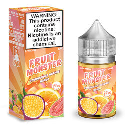 Fruit Monster eJuice SALT - Passionfruit Orange Guava - 30ml