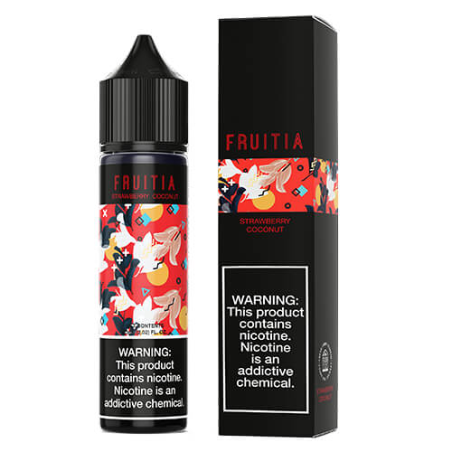 Fruitia eJuice Synthetic - Strawberry Coconut Refresher - 60ml
