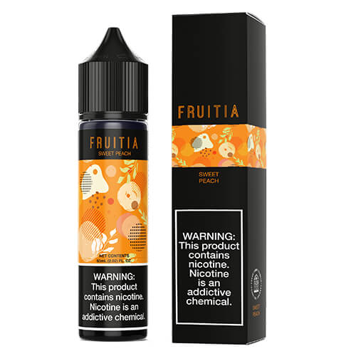 Fruitia eJuice Synthetic - Sweet Peach Soda - 60ml