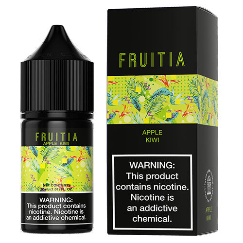 Fruitia eJuice Synthetic SALTS - Apple Kiwi Crush - 30ml