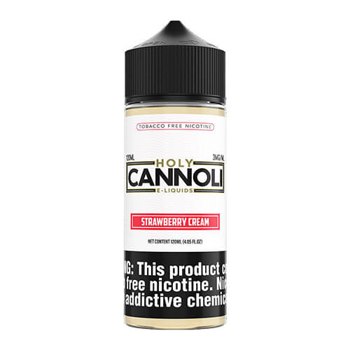 Holy Cannoli eJuice Tobacco-Free - Strawberry Cream - 120ml